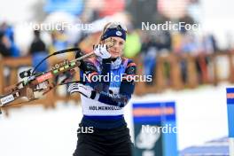 02.03.2024, Oslo, Norway (NOR): Justine Braisaz-Bouchet (FRA) - IBU World Cup Biathlon, mass women, Oslo (NOR). www.nordicfocus.com. © Manzoni/NordicFocus. Every downloaded picture is fee-liable.