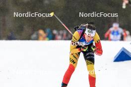 02.03.2024, Oslo, Norway (NOR): Lotte Lie (BEL) - IBU World Cup Biathlon, mass women, Oslo (NOR). www.nordicfocus.com. © Manzoni/NordicFocus. Every downloaded picture is fee-liable.