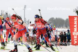 03.03.2024, Oslo, Norway (NOR): Lisa Theresa Hauser (AUT) - IBU World Cup Biathlon, mixed relay, Oslo (NOR). www.nordicfocus.com. © Manzoni/NordicFocus. Every downloaded picture is fee-liable.