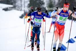 03.03.2024, Oslo, Norway (NOR): Campbell Wright (USA) - IBU World Cup Biathlon, single mixed relay, Oslo (NOR). www.nordicfocus.com. © Manzoni/NordicFocus. Every downloaded picture is fee-liable.