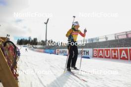 28.02.2024, Oslo, Norway (NOR): Lotte Lie (BEL) - IBU World Cup Biathlon, training, Oslo (NOR). www.nordicfocus.com. © Manzoni/NordicFocus. Every downloaded picture is fee-liable.