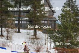 28.02.2024, Oslo, Norway (NOR): Ziva Klemencic (SLO) - IBU World Cup Biathlon, training, Oslo (NOR). www.nordicfocus.com. © Manzoni/NordicFocus. Every downloaded picture is fee-liable.