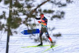 28.02.2024, Oslo, Norway (NOR): Philipp Nawrath (GER) - IBU World Cup Biathlon, training, Oslo (NOR). www.nordicfocus.com. © Manzoni/NordicFocus. Every downloaded picture is fee-liable.
