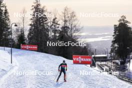 28.02.2024, Oslo, Norway (NOR): Justus Strelow (GER) - IBU World Cup Biathlon, training, Oslo (NOR). www.nordicfocus.com. © Manzoni/NordicFocus. Every downloaded picture is fee-liable.