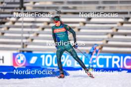 28.02.2024, Oslo, Norway (NOR): Vytautas Strolia (LTU) - IBU World Cup Biathlon, training, Oslo (NOR). www.nordicfocus.com. © Manzoni/NordicFocus. Every downloaded picture is fee-liable.
