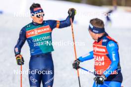 28.02.2024, Oslo, Norway (NOR): Tommaso Giacomel (ITA) - IBU World Cup Biathlon, training, Oslo (NOR). www.nordicfocus.com. © Manzoni/NordicFocus. Every downloaded picture is fee-liable.