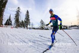28.02.2024, Oslo, Norway (NOR): Taras Lesiuk (UKR) - IBU World Cup Biathlon, training, Oslo (NOR). www.nordicfocus.com. © Manzoni/NordicFocus. Every downloaded picture is fee-liable.