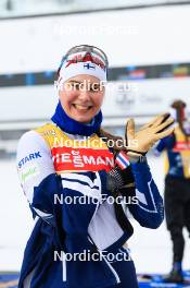28.02.2024, Oslo, Norway (NOR): Noora Kaisa Keranen (FIN) - IBU World Cup Biathlon, training, Oslo (NOR). www.nordicfocus.com. © Manzoni/NordicFocus. Every downloaded picture is fee-liable.