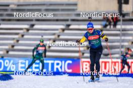 28.02.2024, Oslo, Norway (NOR): Jesper Nelin (SWE) - IBU World Cup Biathlon, training, Oslo (NOR). www.nordicfocus.com. © Manzoni/NordicFocus. Every downloaded picture is fee-liable.