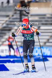 28.02.2024, Oslo, Norway (NOR): Gion Stalder (SUI) - IBU World Cup Biathlon, training, Oslo (NOR). www.nordicfocus.com. © Manzoni/NordicFocus. Every downloaded picture is fee-liable.