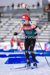 28.02.2024, Oslo, Norway (NOR): Sebastian Stalder (SUI) - IBU World Cup Biathlon, training, Oslo (NOR). www.nordicfocus.com. © Manzoni/NordicFocus. Every downloaded picture is fee-liable.