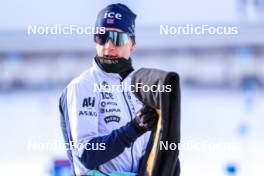 28.02.2024, Oslo, Norway (NOR): Johannes Thingnes Boe (NOR) - IBU World Cup Biathlon, training, Oslo (NOR). www.nordicfocus.com. © Manzoni/NordicFocus. Every downloaded picture is fee-liable.
