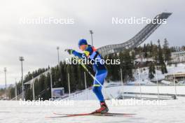 28.02.2024, Oslo, Norway (NOR): Max Saenger (USA/SUI), IBU IR - IBU World Cup Biathlon, training, Oslo (NOR). www.nordicfocus.com. © Manzoni/NordicFocus. Every downloaded picture is fee-liable.