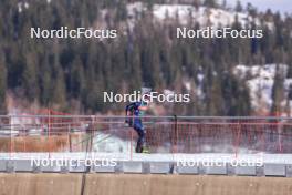 28.02.2024, Oslo, Norway (NOR): Elia Zeni (ITA) - IBU World Cup Biathlon, training, Oslo (NOR). www.nordicfocus.com. © Manzoni/NordicFocus. Every downloaded picture is fee-liable.