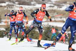 10.03.2024, Soldier Hollow, United States of America (USA): Philipp Nawrath (GER) - IBU World Cup Biathlon, pursuit men, Soldier Hollow (USA). www.nordicfocus.com. © Manzoni/NordicFocus. Every downloaded picture is fee-liable.