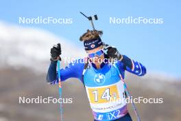 08.03.2024, Soldier Hollow, United States of America (USA): Campbell Wright (USA) - IBU World Cup Biathlon, relay men, Soldier Hollow (USA). www.nordicfocus.com. © Manzoni/NordicFocus. Every downloaded picture is fee-liable.