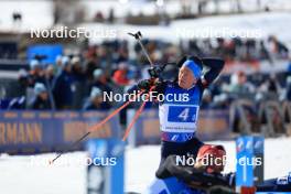 08.03.2024, Soldier Hollow, United States of America (USA): Lukas Hofer (ITA) - IBU World Cup Biathlon, relay men, Soldier Hollow (USA). www.nordicfocus.com. © Manzoni/NordicFocus. Every downloaded picture is fee-liable.