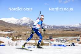 08.03.2024, Soldier Hollow, United States of America (USA): Jaakko Ranta (FIN) - IBU World Cup Biathlon, relay men, Soldier Hollow (USA). www.nordicfocus.com. © Manzoni/NordicFocus. Every downloaded picture is fee-liable.