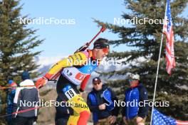 08.03.2024, Soldier Hollow, United States of America (USA): Florent Claude (BEL) - IBU World Cup Biathlon, relay men, Soldier Hollow (USA). www.nordicfocus.com. © Manzoni/NordicFocus. Every downloaded picture is fee-liable.