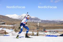 08.03.2024, Soldier Hollow, United States of America (USA): Jaakko Ranta (FIN) - IBU World Cup Biathlon, relay men, Soldier Hollow (USA). www.nordicfocus.com. © Manzoni/NordicFocus. Every downloaded picture is fee-liable.