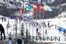 08.03.2024, Soldier Hollow, United States of America (USA): Undefined athlete competes - IBU World Cup Biathlon, relay men, Soldier Hollow (USA). www.nordicfocus.com. © Manzoni/NordicFocus. Every downloaded picture is fee-liable.