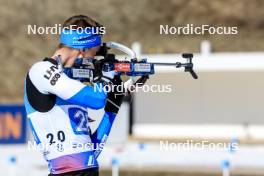 08.03.2024, Soldier Hollow, United States of America (USA): Raido Raenkel (EST) - IBU World Cup Biathlon, relay men, Soldier Hollow (USA). www.nordicfocus.com. © Manzoni/NordicFocus. Every downloaded picture is fee-liable.