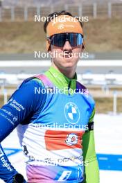 08.03.2024, Soldier Hollow, United States of America (USA): Miha Dovzan (SLO) - IBU World Cup Biathlon, relay men, Soldier Hollow (USA). www.nordicfocus.com. © Manzoni/NordicFocus. Every downloaded picture is fee-liable.