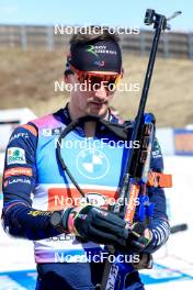 08.03.2024, Soldier Hollow, United States of America (USA): Fabien Claude (FRA) - IBU World Cup Biathlon, relay men, Soldier Hollow (USA). www.nordicfocus.com. © Manzoni/NordicFocus. Every downloaded picture is fee-liable.