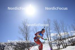 08.03.2024, Soldier Hollow, United States of America (USA): David Komatz (AUT) - IBU World Cup Biathlon, relay men, Soldier Hollow (USA). www.nordicfocus.com. © Manzoni/NordicFocus. Every downloaded picture is fee-liable.