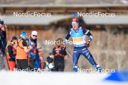 08.03.2024, Soldier Hollow, United States of America (USA): Johannes Thingnes Boe (NOR) - IBU World Cup Biathlon, relay men, Soldier Hollow (USA). www.nordicfocus.com. © Manzoni/NordicFocus. Every downloaded picture is fee-liable.