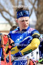 08.03.2024, Soldier Hollow, United States of America (USA): Martin Ponsiluoma (SWE) - IBU World Cup Biathlon, relay men, Soldier Hollow (USA). www.nordicfocus.com. © Manzoni/NordicFocus. Every downloaded picture is fee-liable.
