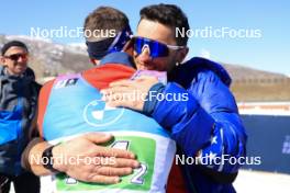 08.03.2024, Soldier Hollow, United States of America (USA): Sean Doherty (USA) - IBU World Cup Biathlon, relay men, Soldier Hollow (USA). www.nordicfocus.com. © Manzoni/NordicFocus. Every downloaded picture is fee-liable.