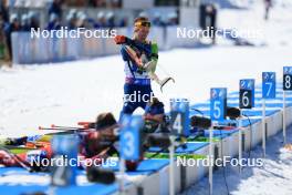 08.03.2024, Soldier Hollow, United States of America (USA): Lovro Planko (SLO) - IBU World Cup Biathlon, relay men, Soldier Hollow (USA). www.nordicfocus.com. © Manzoni/NordicFocus. Every downloaded picture is fee-liable.
