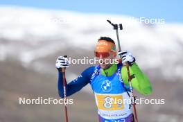 08.03.2024, Soldier Hollow, United States of America (USA): Jakov Fak (SLO) - IBU World Cup Biathlon, relay men, Soldier Hollow (USA). www.nordicfocus.com. © Manzoni/NordicFocus. Every downloaded picture is fee-liable.