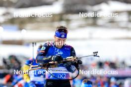 08.03.2024, Soldier Hollow, United States of America (USA): Antonin Guigonnat (FRA) - IBU World Cup Biathlon, relay men, Soldier Hollow (USA). www.nordicfocus.com. © Manzoni/NordicFocus. Every downloaded picture is fee-liable.