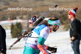 09.03.2024, Soldier Hollow, United States of America (USA): Anton Sinapov (BUL) - IBU World Cup Biathlon, sprint men, Soldier Hollow (USA). www.nordicfocus.com. © Manzoni/NordicFocus. Every downloaded picture is fee-liable.