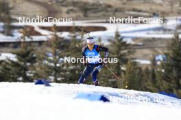 09.03.2024, Soldier Hollow, United States of America (USA): Oscar Lombardot (FRA) - IBU World Cup Biathlon, sprint men, Soldier Hollow (USA). www.nordicfocus.com. © Manzoni/NordicFocus. Every downloaded picture is fee-liable.