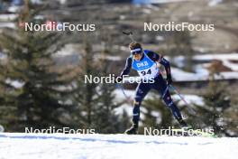 09.03.2024, Soldier Hollow, United States of America (USA): Elia Zeni (ITA) - IBU World Cup Biathlon, sprint men, Soldier Hollow (USA). www.nordicfocus.com. © Manzoni/NordicFocus. Every downloaded picture is fee-liable.