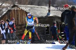 09.03.2024, Soldier Hollow, United States of America (USA): Marek Mackels (BEL) - IBU World Cup Biathlon, sprint men, Soldier Hollow (USA). www.nordicfocus.com. © Manzoni/NordicFocus. Every downloaded picture is fee-liable.