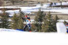 09.03.2024, Soldier Hollow, United States of America (USA): Danilo Riethmueller (GER) - IBU World Cup Biathlon, sprint men, Soldier Hollow (USA). www.nordicfocus.com. © Manzoni/NordicFocus. Every downloaded picture is fee-liable.