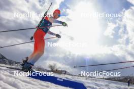06.03.2024, Soldier Hollow, United States of America (USA): Sebastian Stalder (SUI) - IBU World Cup Biathlon, training, Soldier Hollow (USA). www.nordicfocus.com. © Manzoni/NordicFocus. Every downloaded picture is fee-liable.