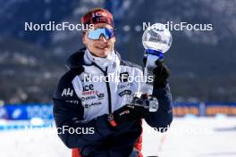 15.03.2024, Canmore, Canada (CAN): Johannes Thingnes Boe (NOR) - IBU World Cup Biathlon, cups, Canmore (CAN). www.nordicfocus.com. © Manzoni/NordicFocus. Every downloaded picture is fee-liable.