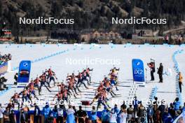 17.03.2024, Canmore, Canada (CAN): Feature: Track atmosphere  - IBU World Cup Biathlon, mass men, Canmore (CAN). www.nordicfocus.com. © Manzoni/NordicFocus. Every downloaded picture is fee-liable.