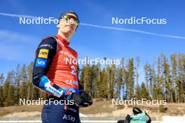 17.03.2024, Canmore, Canada (CAN): Tarjei Boe (NOR) - IBU World Cup Biathlon, mass men, Canmore (CAN). www.nordicfocus.com. © Manzoni/NordicFocus. Every downloaded picture is fee-liable.