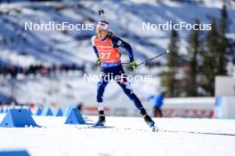 17.03.2024, Canmore, Canada (CAN): Tero Seppala (FIN) - IBU World Cup Biathlon, mass men, Canmore (CAN). www.nordicfocus.com. © Manzoni/NordicFocus. Every downloaded picture is fee-liable.