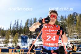 17.03.2024, Canmore, Canada (CAN): Vebjoern Soerum (NOR) - IBU World Cup Biathlon, mass men, Canmore (CAN). www.nordicfocus.com. © Manzoni/NordicFocus. Every downloaded picture is fee-liable.