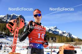 17.03.2024, Canmore, Canada (CAN): Benedikt Doll (GER) - IBU World Cup Biathlon, mass men, Canmore (CAN). www.nordicfocus.com. © Manzoni/NordicFocus. Every downloaded picture is fee-liable.