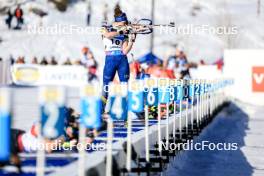 17.03.2024, Canmore, Canada (CAN): Hanna Oeberg (SWE) - IBU World Cup Biathlon, mass women, Canmore (CAN). www.nordicfocus.com. © Manzoni/NordicFocus. Every downloaded picture is fee-liable.