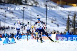 16.03.2024, Canmore, Canada (CAN): Lukas Hofer (ITA) - IBU World Cup Biathlon, pursuit men, Canmore (CAN). www.nordicfocus.com. © Manzoni/NordicFocus. Every downloaded picture is fee-liable.
