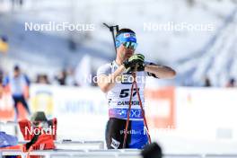 16.03.2024, Canmore, Canada (CAN): Rene Zahkna (EST) - IBU World Cup Biathlon, pursuit men, Canmore (CAN). www.nordicfocus.com. © Manzoni/NordicFocus. Every downloaded picture is fee-liable.